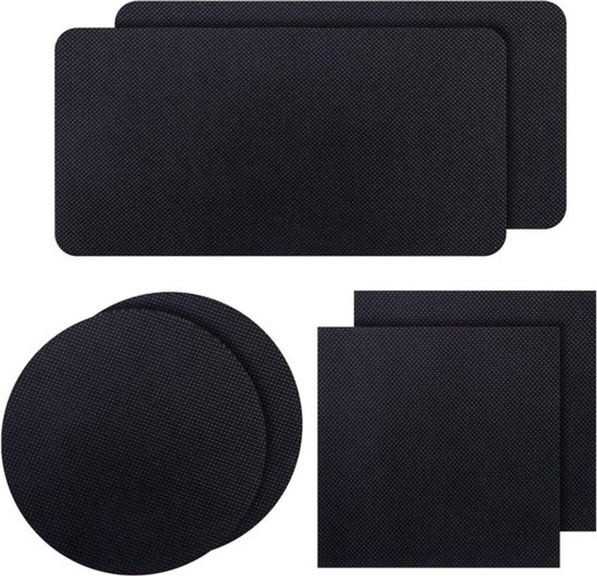 6-delige Reparatieset voor Trampoline met Zelfklevende Patches voor Het Herstellen van Gaten en Scheuren in Trampoline Matten