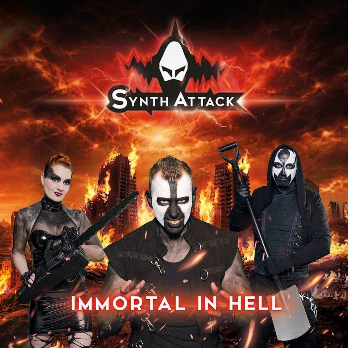 Synthattack - Immortal In Hell (CD)