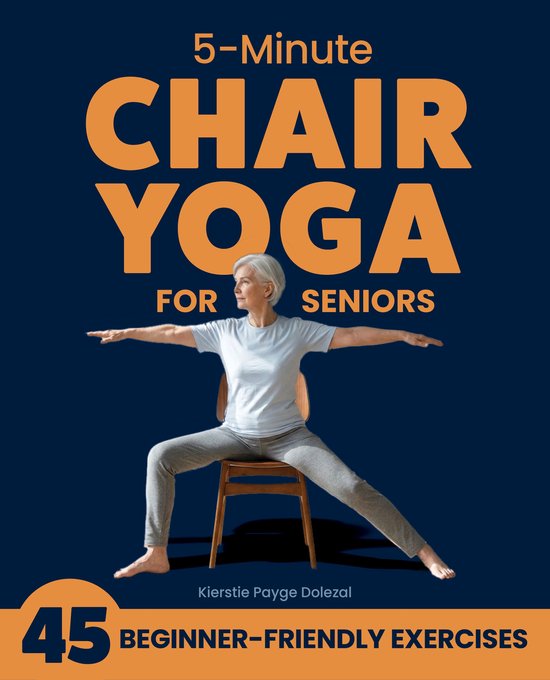 5-Minute Chair Yoga for Seniors - cover