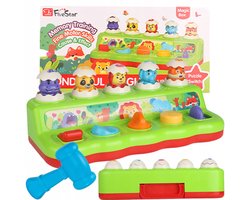 Muzikale Pop Up Speelgoed - Interactief Babyspeelgoed - Speelgoed voor Vroege Educatie - Licht en Geluid - 2 Speelopties - Voor Leren & Ontwikkeling - Cadeau voor Peuters
