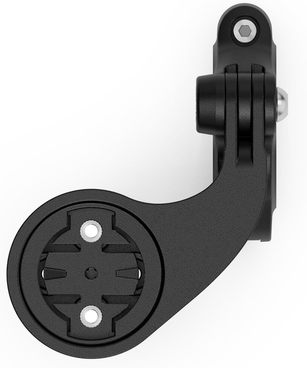 SnelShoppen - Mountainbike GPS Houder voor Garmin Edge, XOSS & iGPSPORT - Compatibel met 25.4mm en 31.8mm Stuur - Ideaal voor Korte Stuurpennen