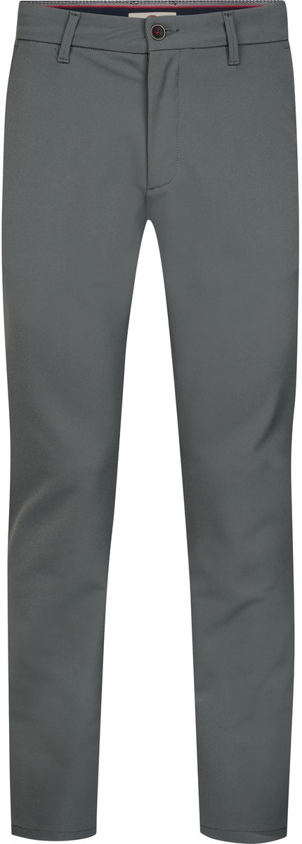 Petrol Industries - Heren Slim fit stretch chino parker - Groen - Maat W36L34