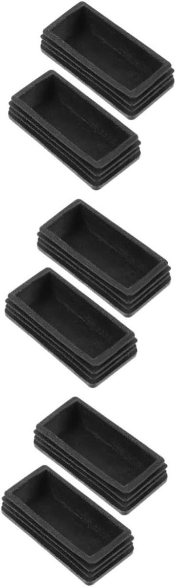 Ladder Voet Covers - Anti-slip Pads - Vloer Beschermen - Vergroot Draagvlak - 5x2.5x1.3CM - Zwart