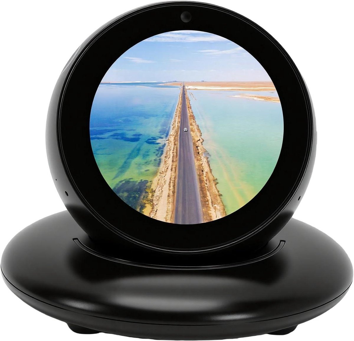 Slimme AI Autorobot - Dashboard Assistent - Reis Gezelschap - Interactief Display - 2.1 Inch Scherm - Zwart