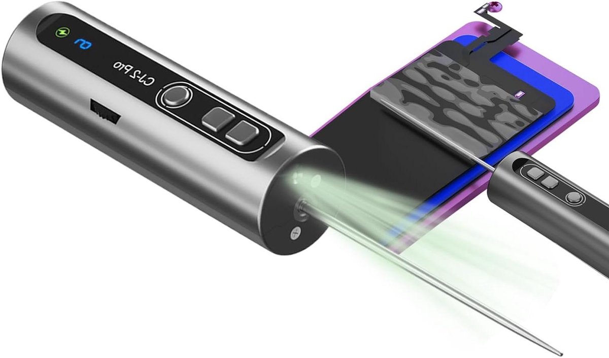 Elektrisch Lijm Verwijderingsgereedschap - Lijm Schoonmachine Schraapmachine - Lijm Resten Verwijderen - 9 Niveaus Verstelbaar - 200 g - A