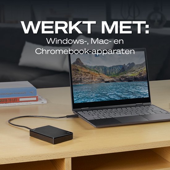 Seagate Expansion Portable USB 3.0 - Externe Harde Schijf - 1 TB - Zwart