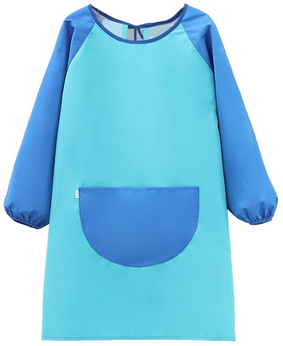 Dailygoods- Schildersjas Waterdicht - Slab met Mouwen - Kinderschort - Kunstschort - Voor Kinderen 7-11 Jaar - BPA-vrij en Herbruikbaar