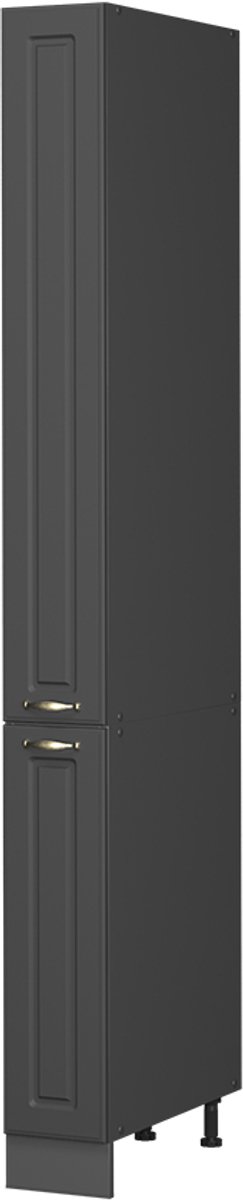 Vicco Apotheekkast Fame-Line, Anthrazit-Gold Landhaus/Antraciet, 20 cm