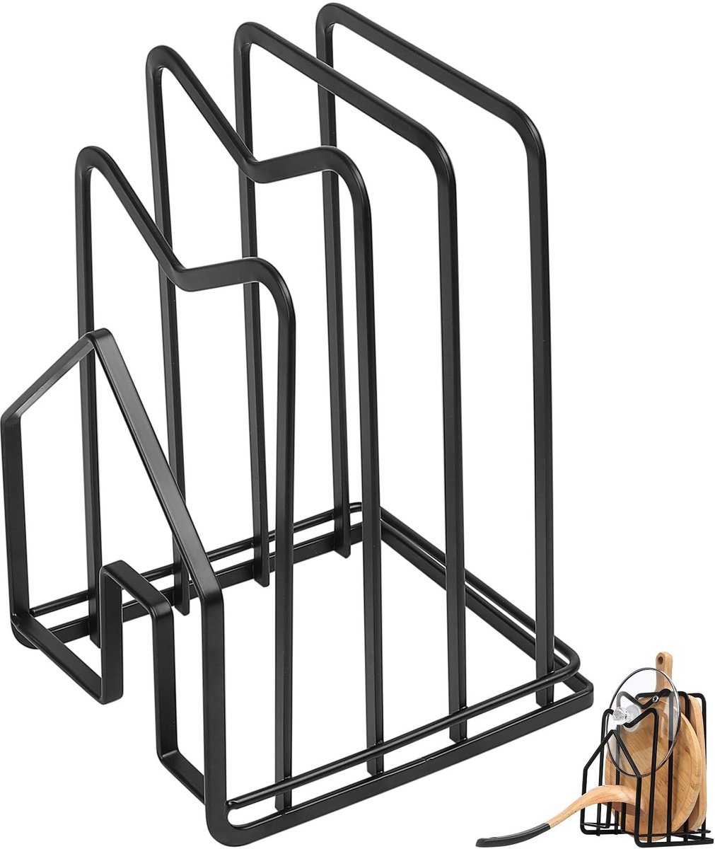 Dailygoods- Spülbak Organizer - Keuken Organizer - Zwarte Wastafel Organizer - Afvoerschotel - Hoogwaardig IJzer - Schokbestendig Ontwerp - Keukenorganizer