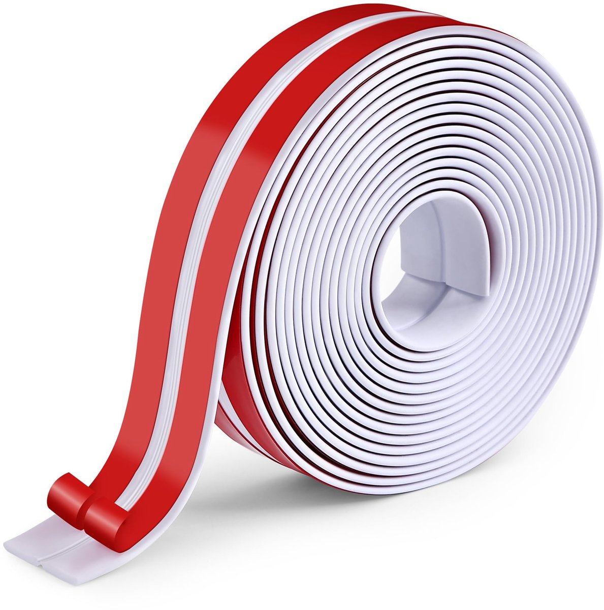 Dailygoods- Randbeschermingsstrips Zelfklevend - Hoekbescherming Baby - Hoekbeschermers Tafel - Veiligheid - 4 × 300 cm - Wit