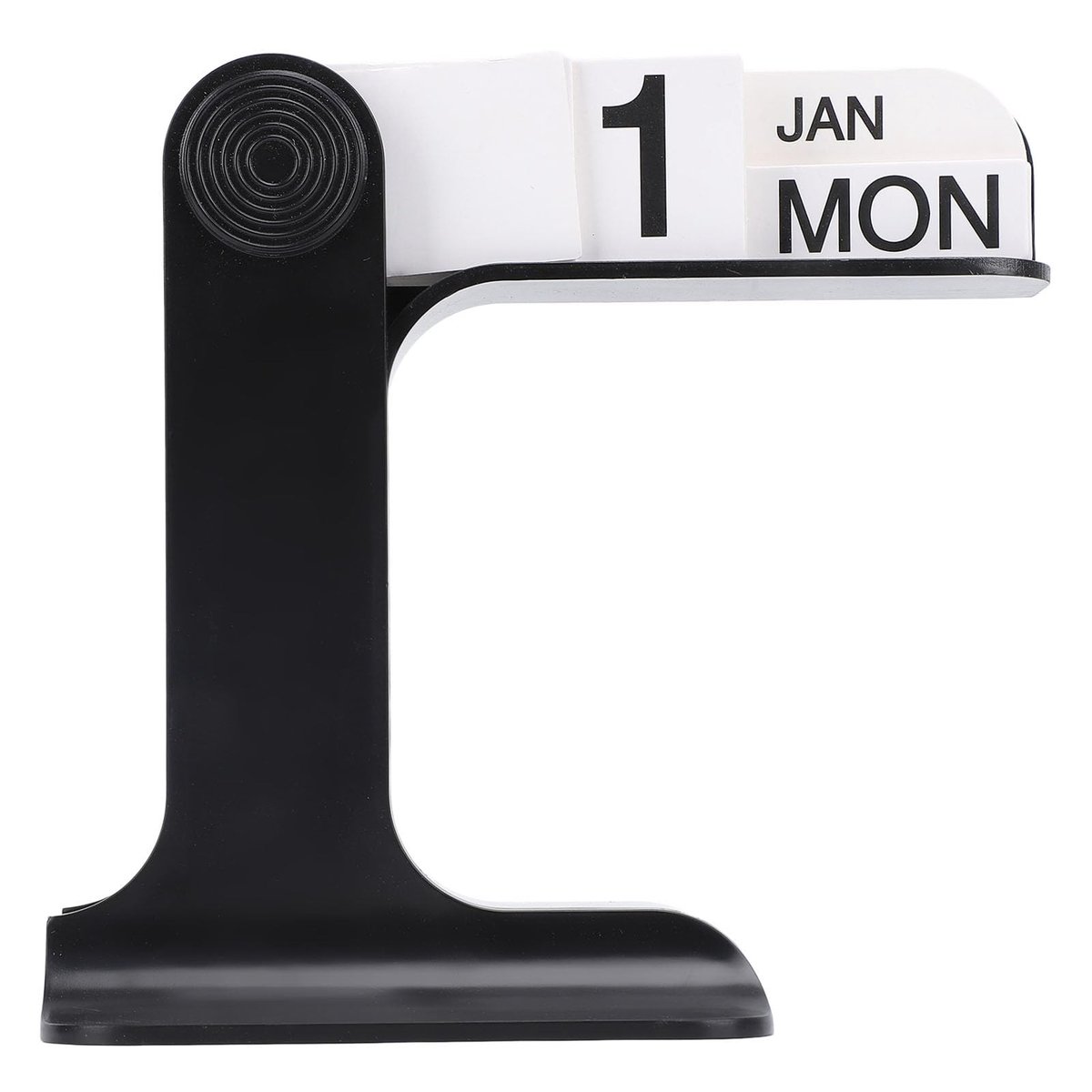 Dailygoods- Flipping Kalender Herbruikbaar - Bureaukalender 2026 - Bureaubladdecoratie - Verstelbaar - PP/Papier - 17 x 9 x 15,7 cm