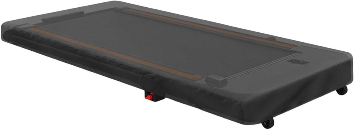 Loopbandhoes - Beschermhoes Loopband - Apparatuur Beschermen - Verstelbare Trekkoorden - 124 x 58 x 15 cm - Zwart