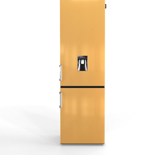 Nunki Large H2O – Koel-vriescombinatie – Waterdispenser – E-klasse – 268 liter – Amber Diamond