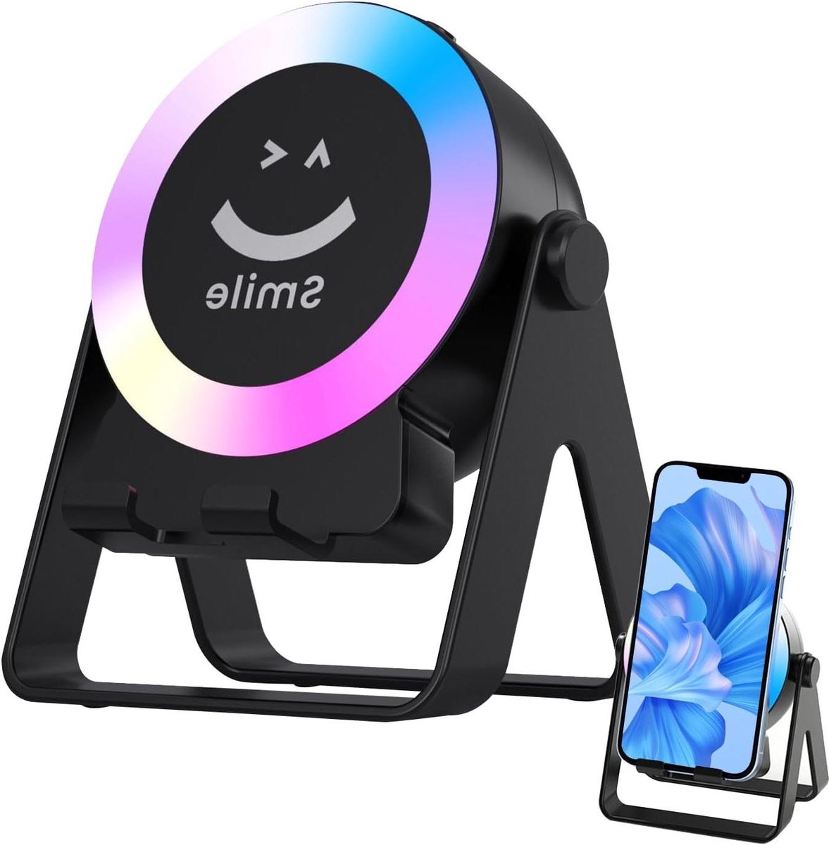 Draagbare Speaker - Reis Speaker - Muziek Luisteren - Automatische Bediening - 14 x 9.5 x 14 cm - Mat Zwart