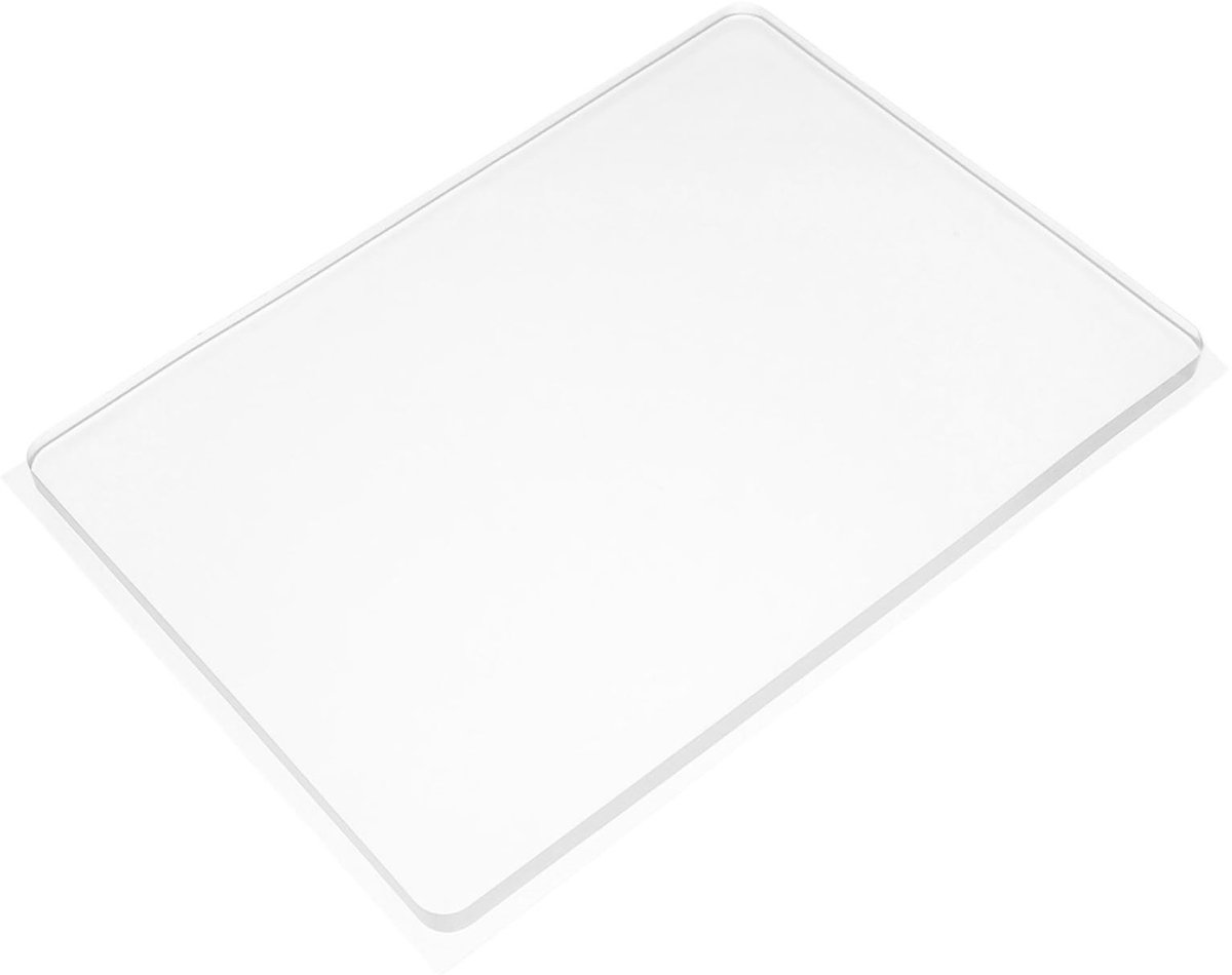 Dailygoods- Printplaat A4 200 x 250 x 10 mm - Herbruikbare Knutselgel - Scrapbooking - Monotypie - Zelfgemaakte Kunsthandwerk - Bevorderlijke Artistieke Ontwikkeling - Drukplaat