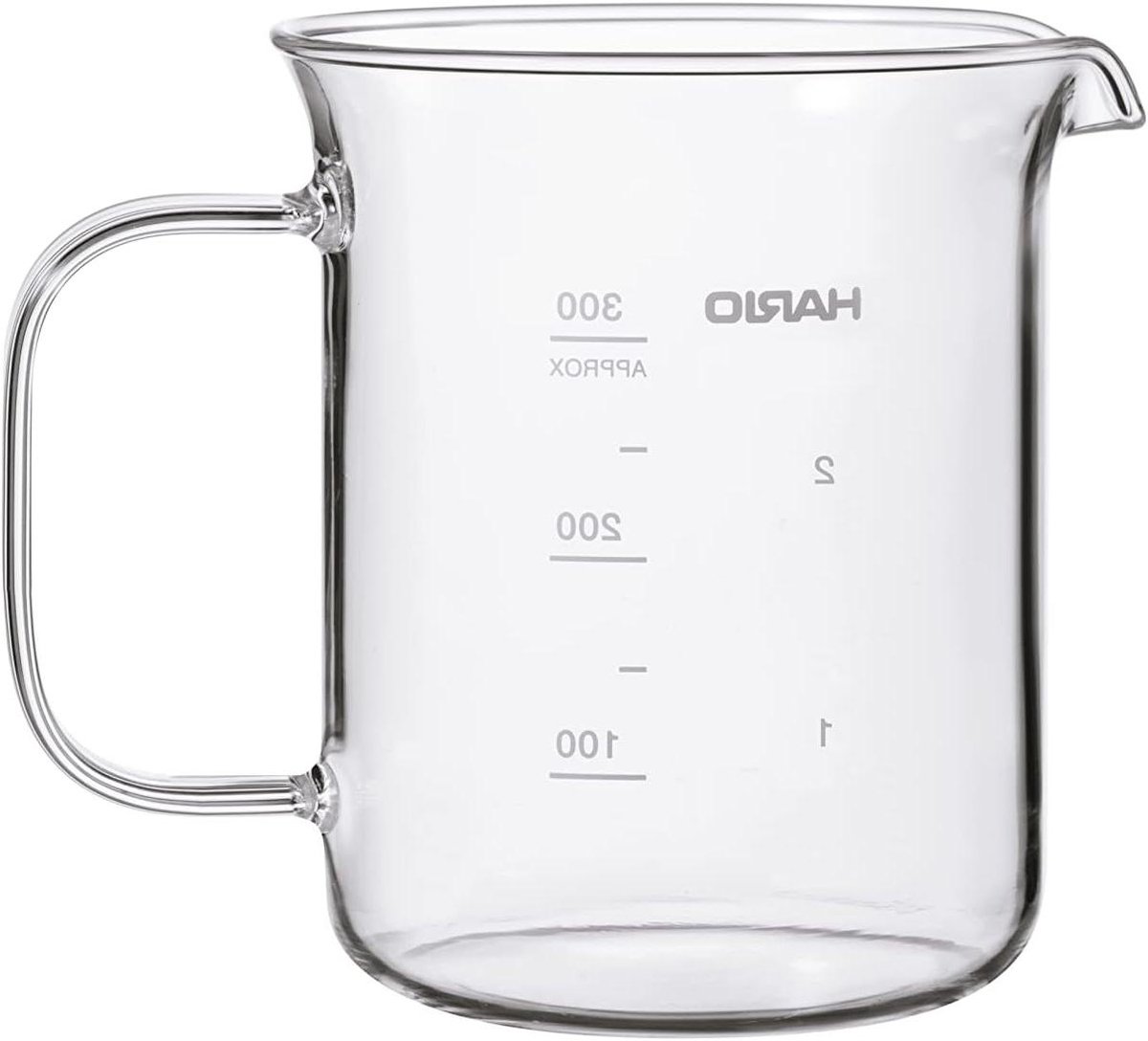 Glazen Serverkan - Koffiekan - Koffie Bereiden - Hittebestendig Glas - 300ml - Transparant