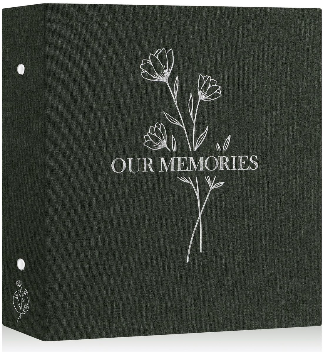 Dailygoods- Fotoalbum 600 Foto's - Insteekalbum - Luxe Linnen Omslag - Waterdicht - Zuurvrij - 10x15 cm - 60 Vellen/120 Pagina's - Fotoboek