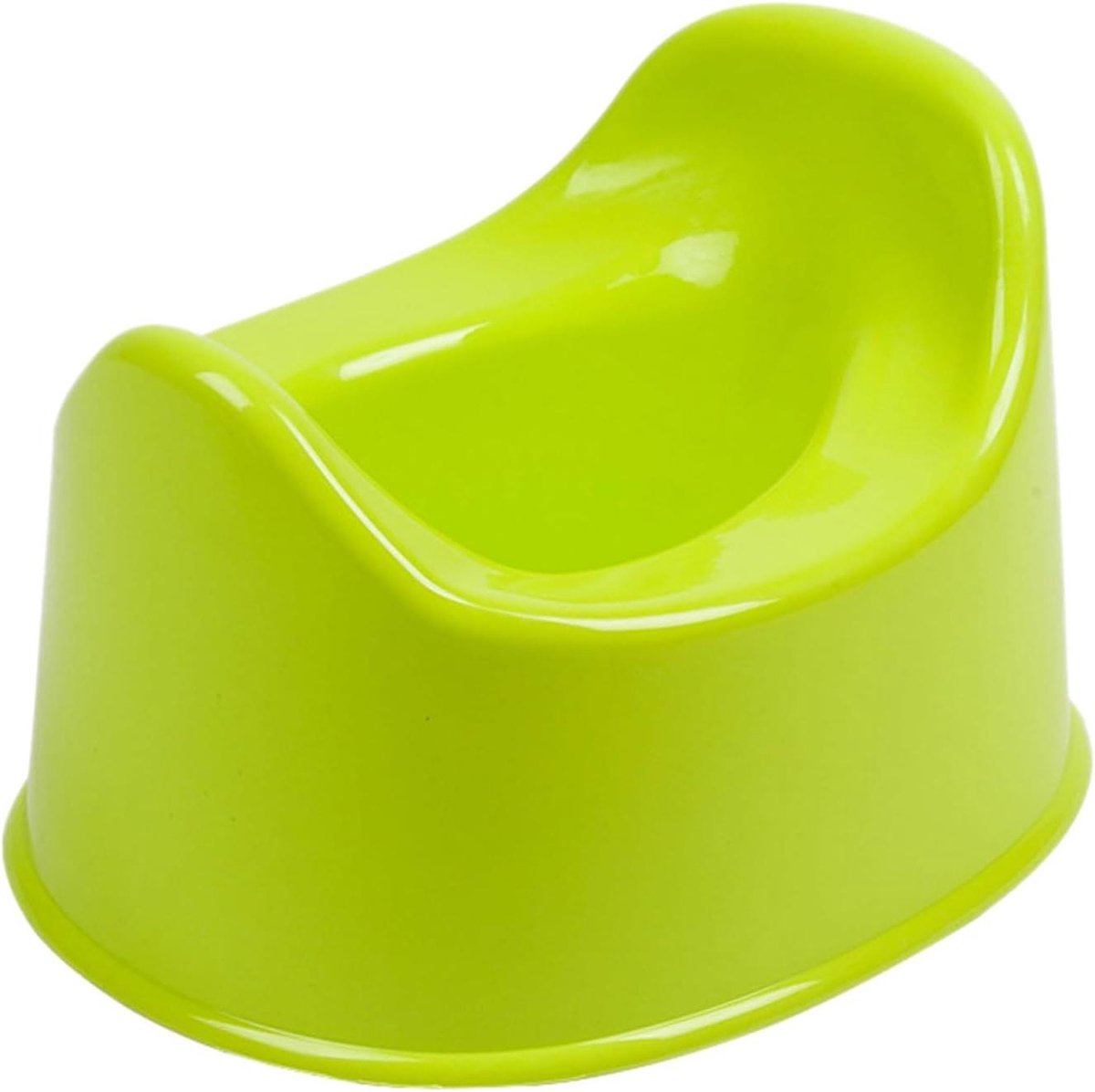 Kinderpotje - Draagbaar potje - Zindelijkheidstraining - Antislip onderkant - 28 x 25 x 19 cm - Groen
