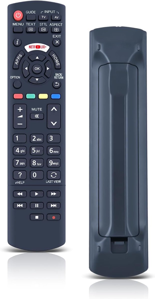 Replacement remote control compatible with Panasonic TV N2QAYB001178 N2QAYB001009 - ShopVlot