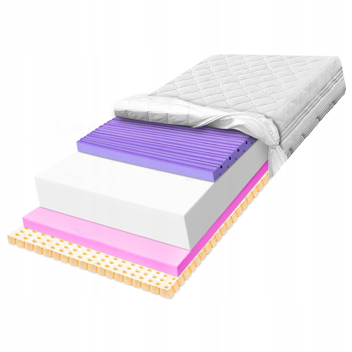 FLEXI CONTI HR LATEKS Matras 60x160cm - 7 zones, H2, 16cm
