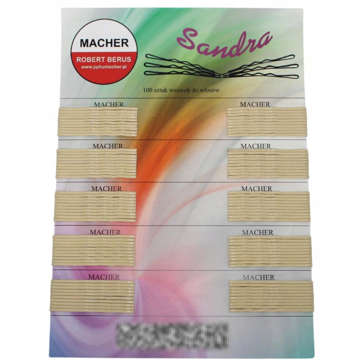 Blonde Haarspelden met Bolletje - 5cm - 100 Stuks