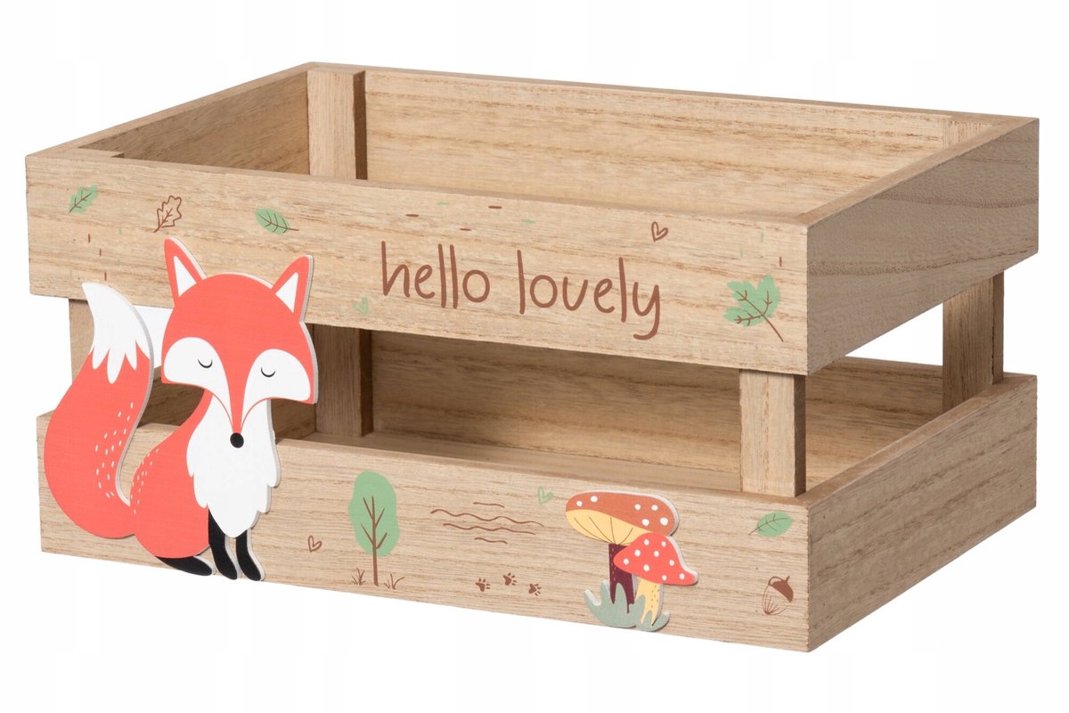 Houten Speelgoedkist voor Kinderkamer - Opslag & Decoratie