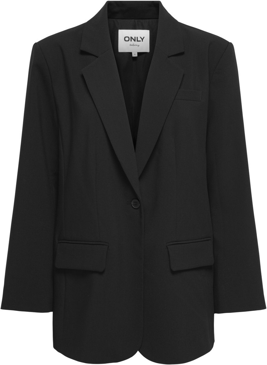 Only Blazer Onllinda-raven L/s Bf Blazer Tlr No 15371106 Black Dames Maat - W42