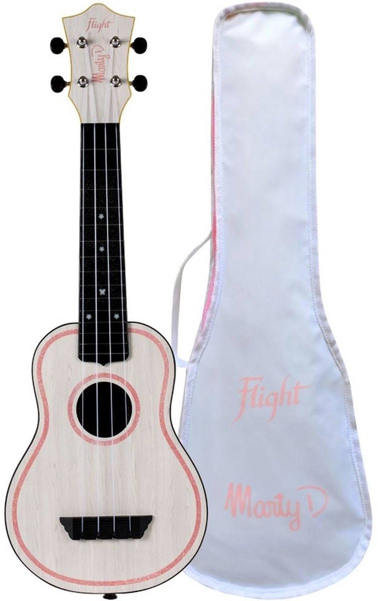 Flight Travel Sopraan Ukelele - Marty Dominguez - Artist Signature Series
