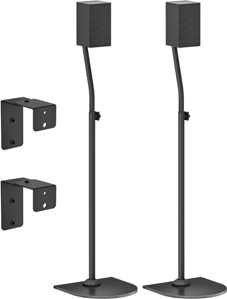 ZRNS® Luidsprekerstandaard - Speaker Standaard - Statief Luidspreker - Universeel - Hoogte Verstelbaar - 2 Stuks
