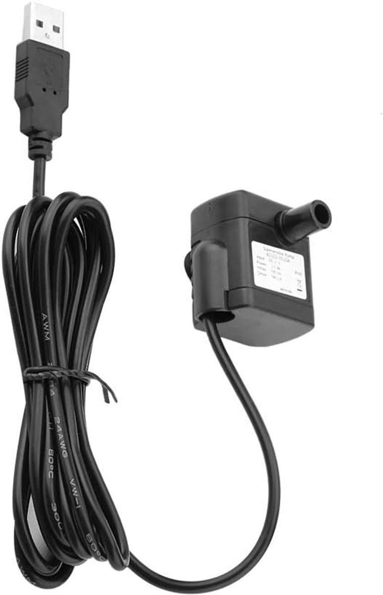USB DC 5V Small Brushless, Replacement USB Pump for Water Fountain Small Indoor Water Fountain Pump Aquarium Fish Tank - ShopVlot