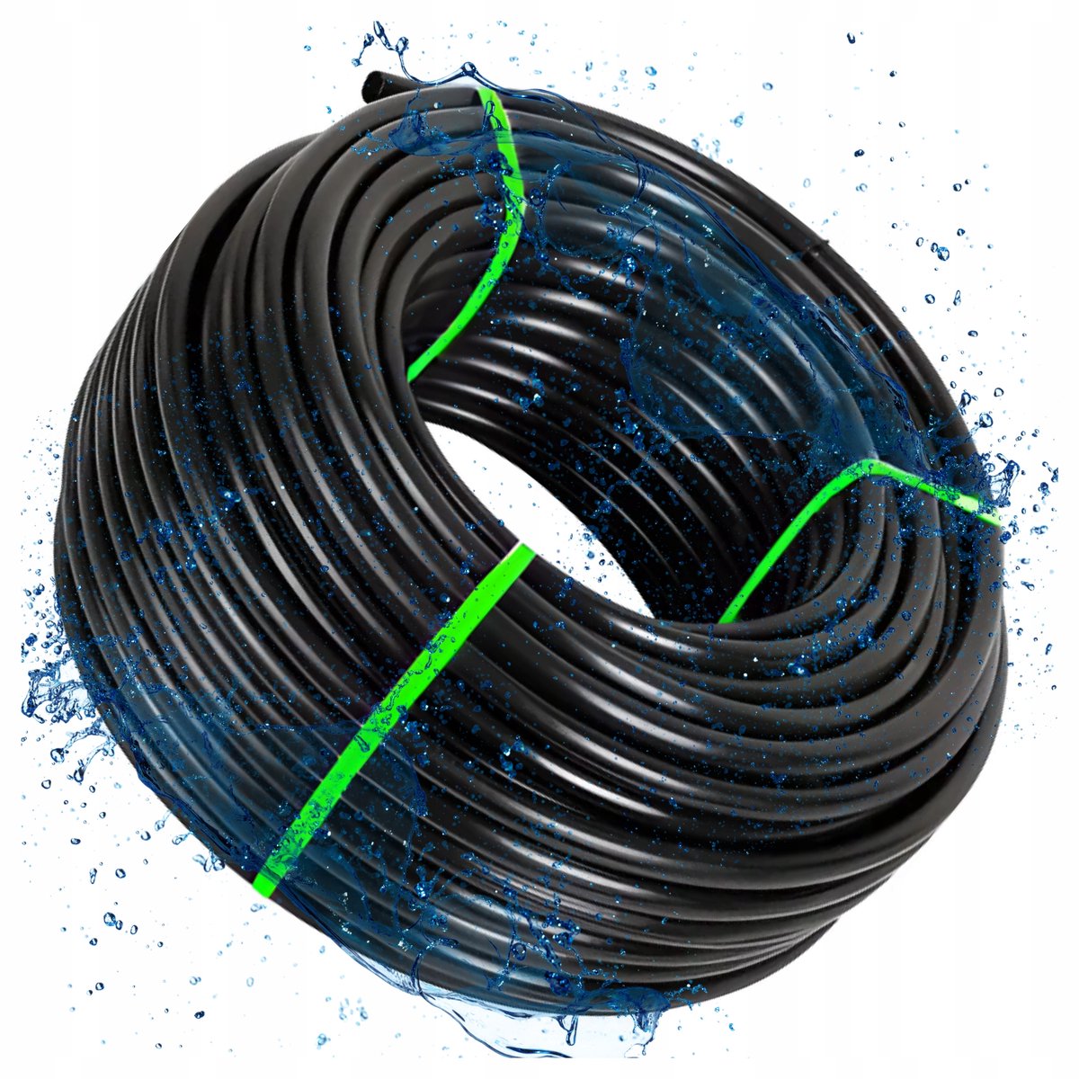 Irrigatiebuis PE 25mm 100m - Sterke Montage Slang voor Tuin & Landbouw