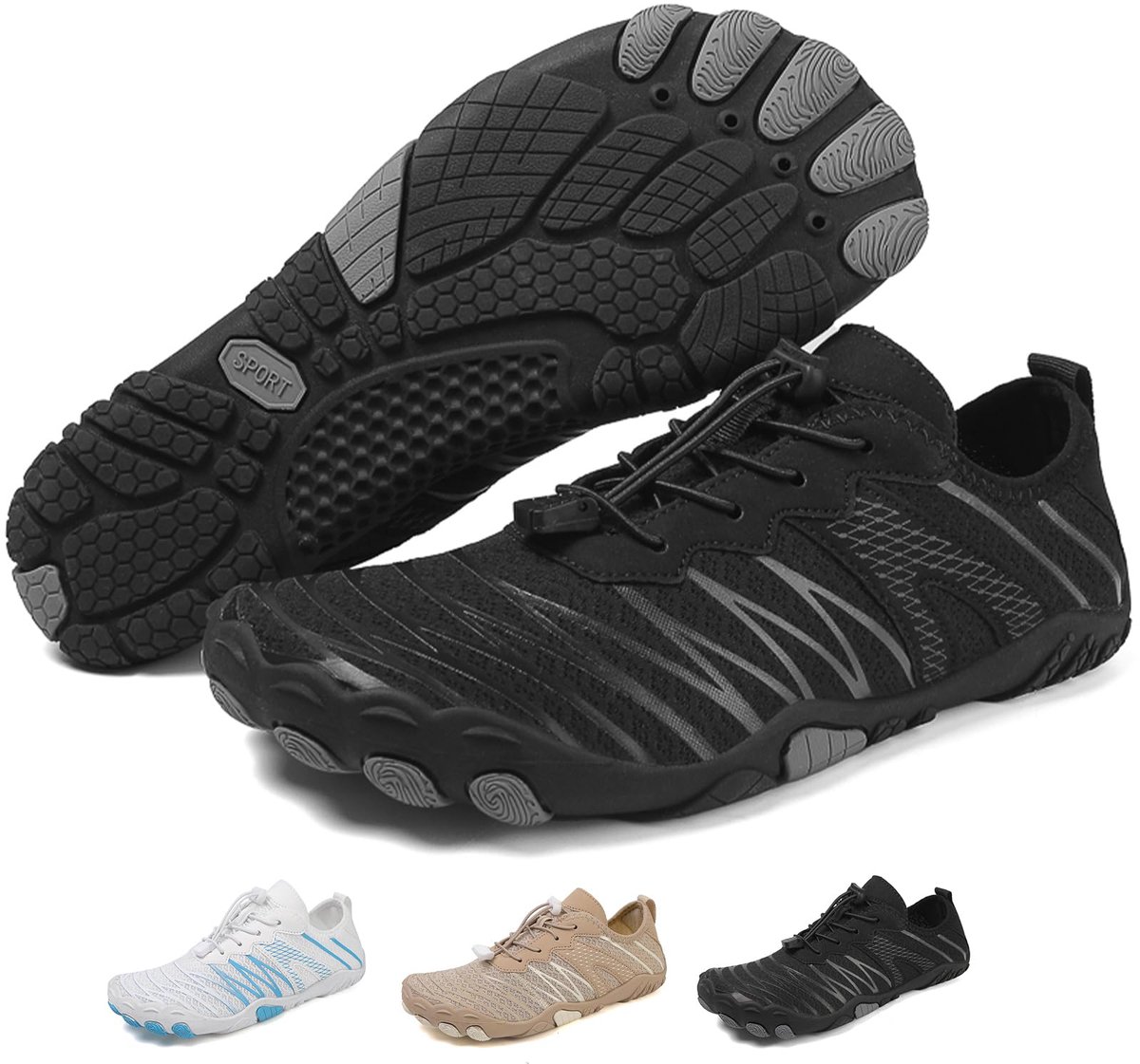 Waterschoenen 42 - Zachte Badschoenen - Ademend Sneldrogend - Perfect voor Strand en Yoga - ShopVlot