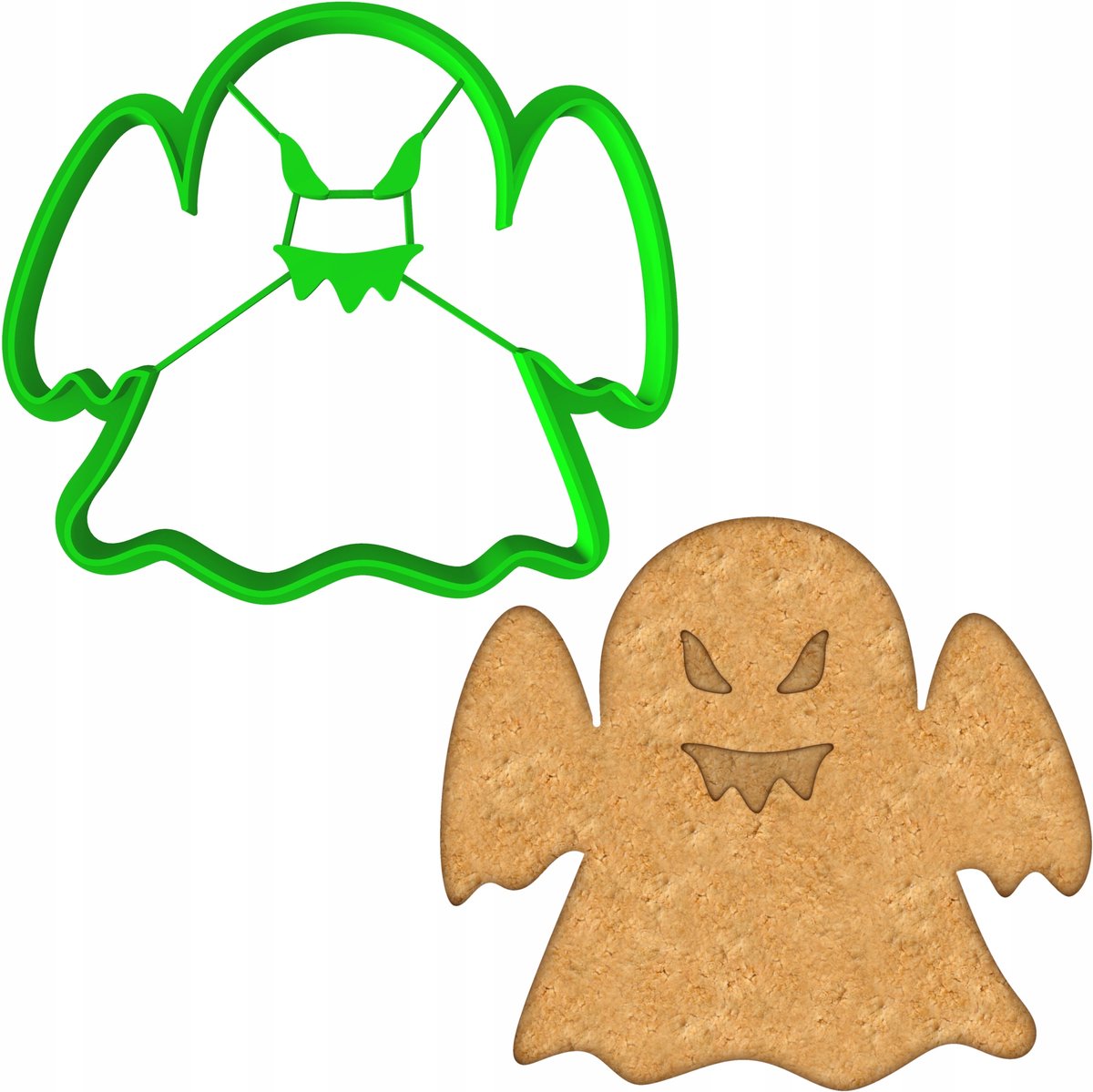 Halloween Koekjesvorm - Spookje (PETG Kunststof)