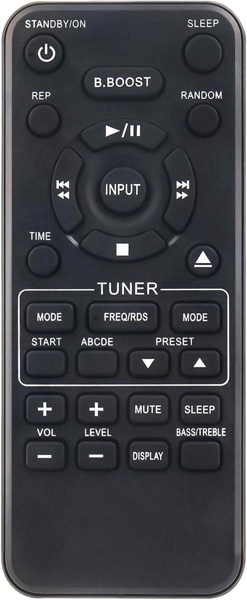 AULCMEET Replacement Remote Control Compatible with Yamaha CD Player Radio AM/FM Receiver V776930 TSX-10 TSX-15 TSX-20 - ShopVlot