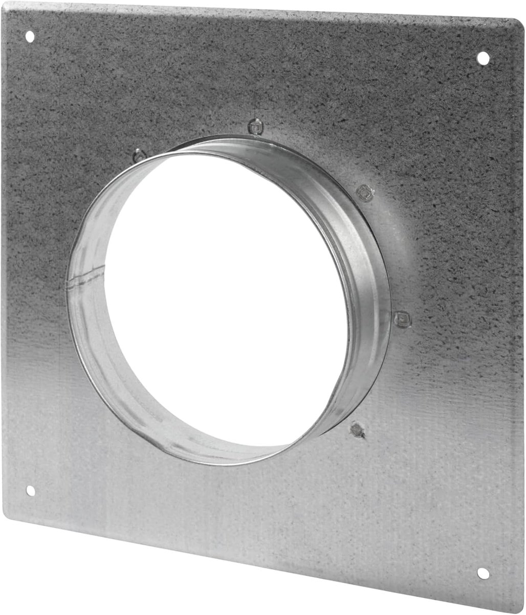 Duct Connector Flange - Ø 125mm / 5" Inch Ducting - Galvanized Steel - ShopVlot