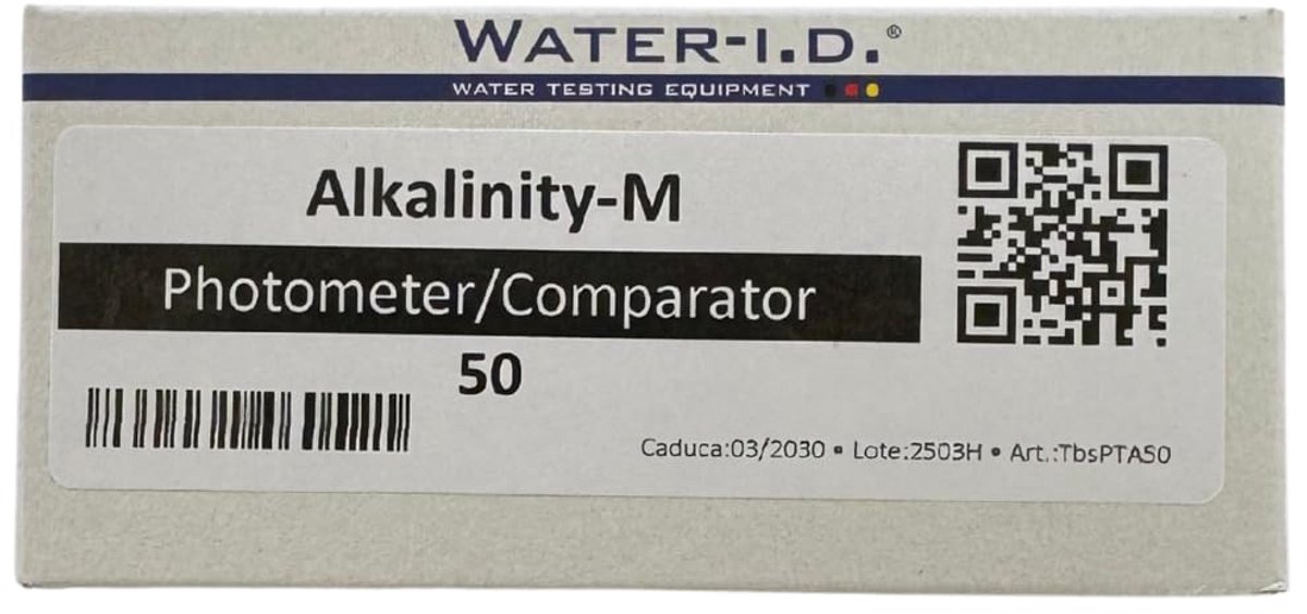 Alkaliniteit Reagens - Geschikt voor PoolLab 1.0 & 2.0 - 50 Tabletten - Voor nauwkeurige meting van alkaliniteit in zwembadwater