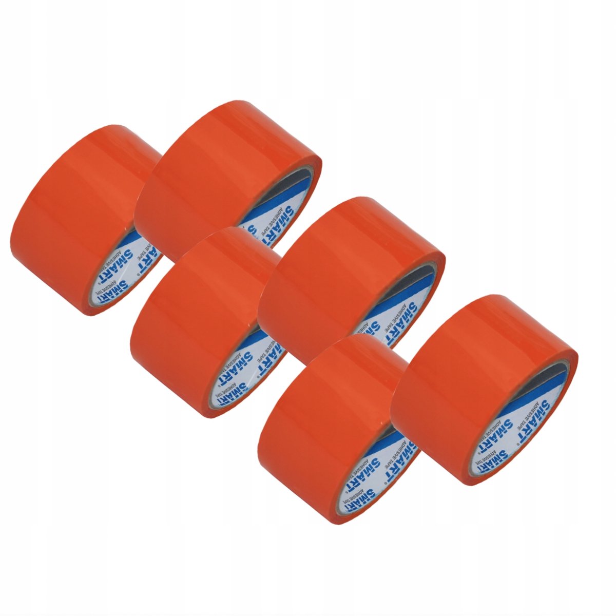 Oranje Pakkingstape 48mm x 50m - 6 Rollen