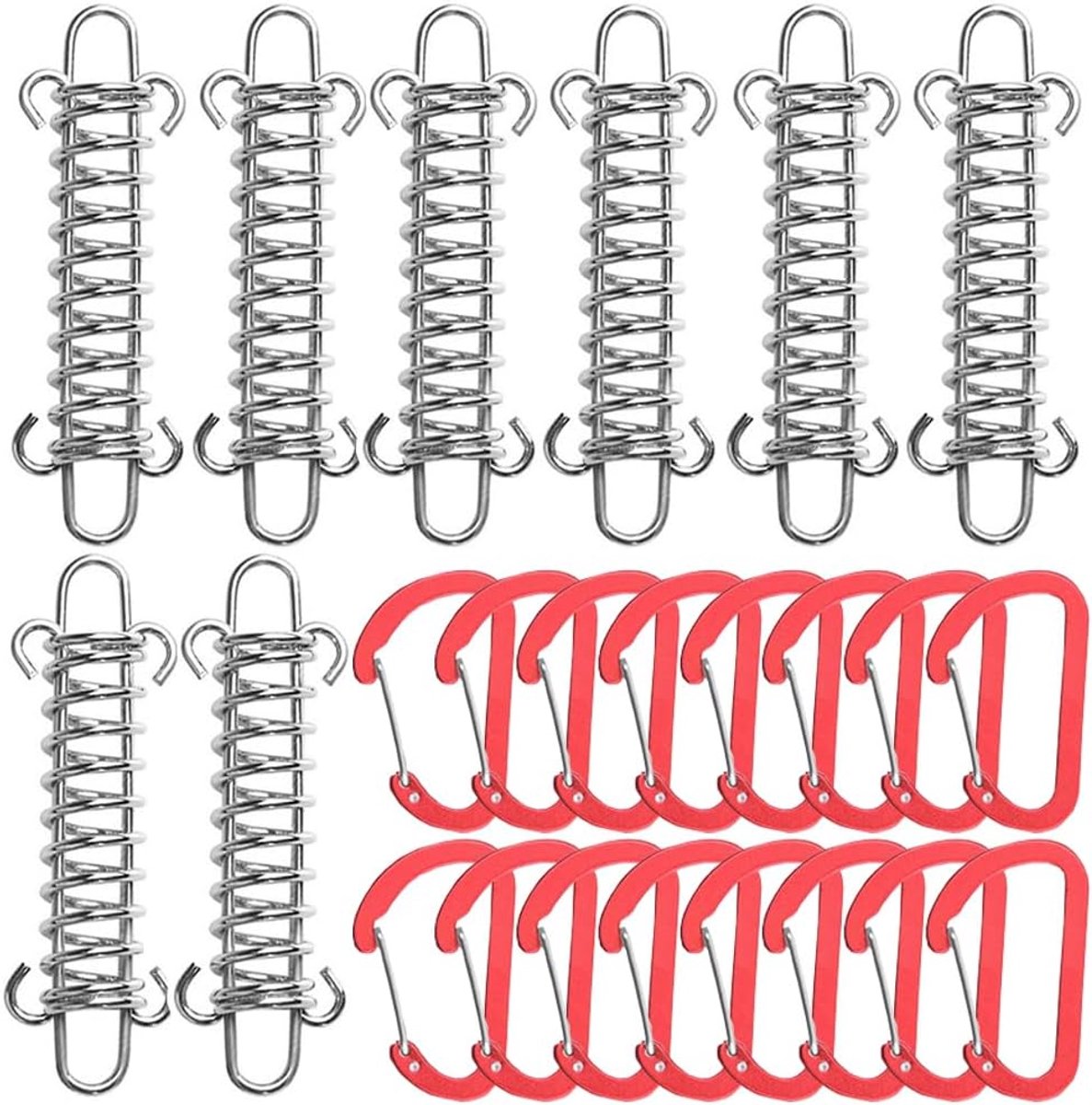 Awning, Tension Spring Accessories Tension Springs, Spring for Camping Tent, Awning Awning, Mounting Accessories (Red) - ShopVlot