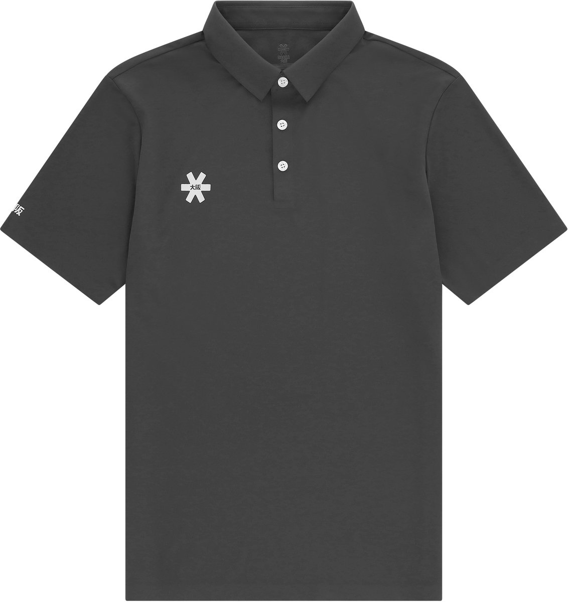Osaka Men Precision Polo Jersey Dark Grey