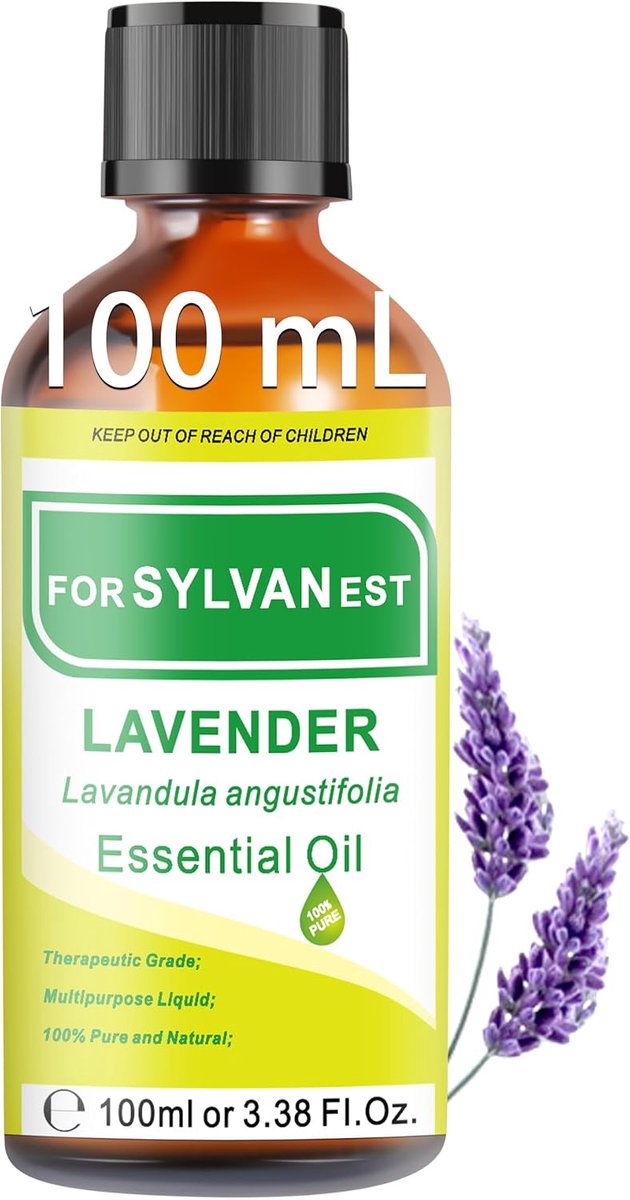 Lavendel essentiële olie 100ml - 100% natuurlijke olie - ondiluted - voor aromatherapie - ShopVlot
