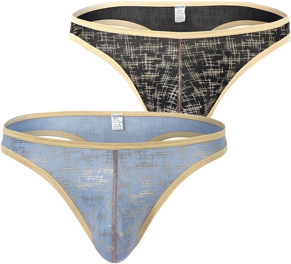 Heren thongs met grote pocket - sexy en modieus ontwerp - zacht en comfortabel - ideaal voor dagelijks gebruik - ShopVlot