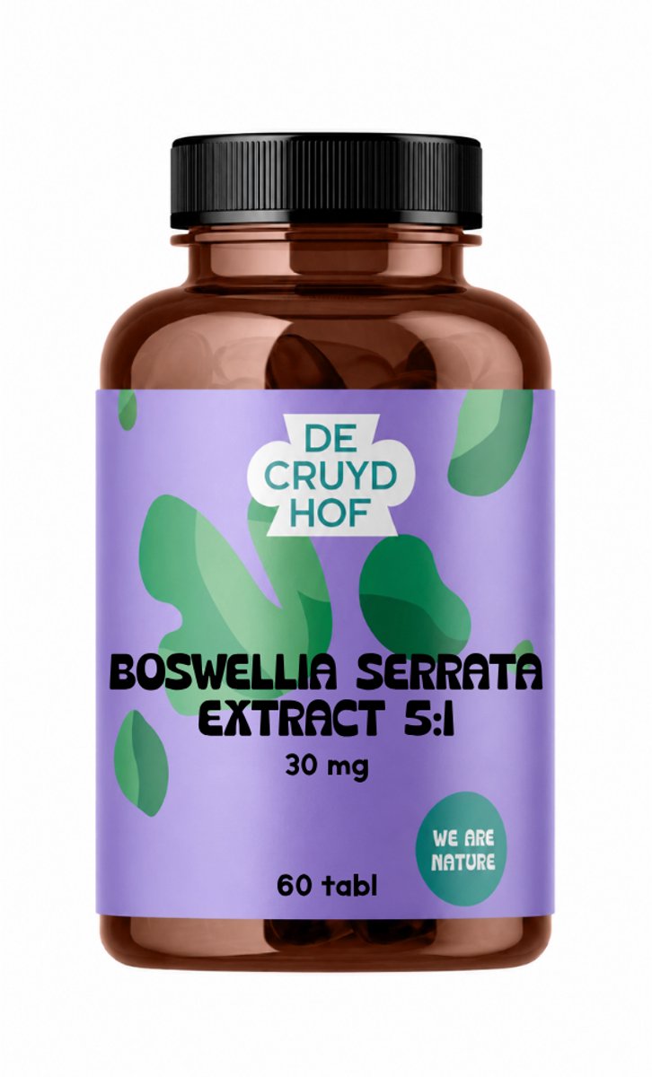 De Cruydhof Boswellia Serrata Extract 5:1 (60 tabletten)