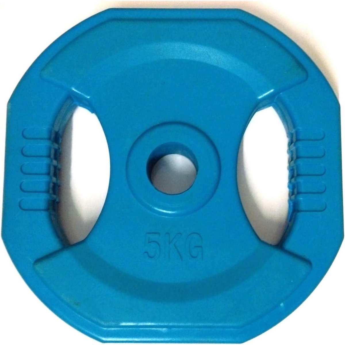 Disc pomp set 5 kg - compatibel met standaardstokken - comfortabel grip - effectieve spiertraining - ShopVlot