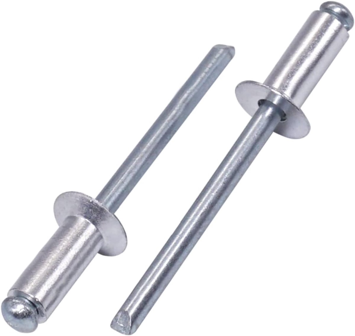 Blindrivetten 4.8 x 12 mm - Aluminium - Countersunk kop - Ideaal voor onbereikbare verbindingen - ShopVlot