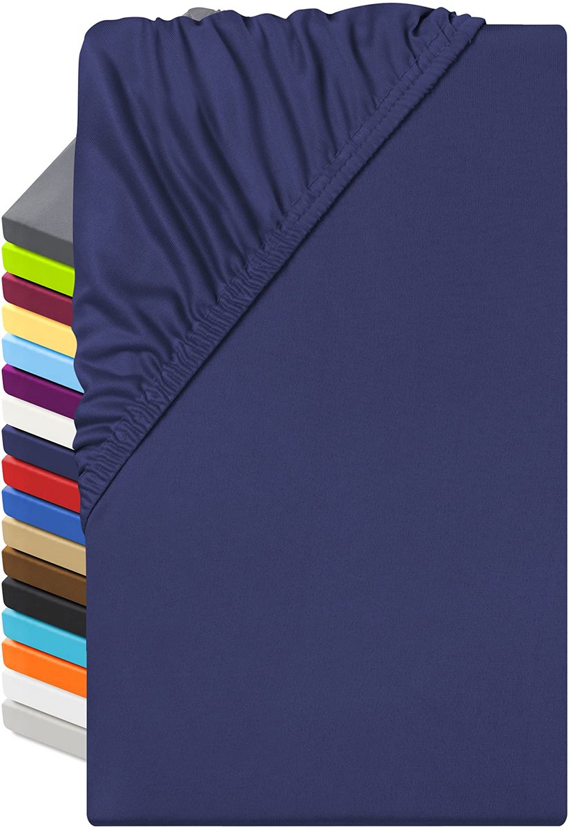 Microvezel hoeslaken 140x200 cm - ademend - geschikt voor allergieën - optimaal slaapcomfort - ShopVlot