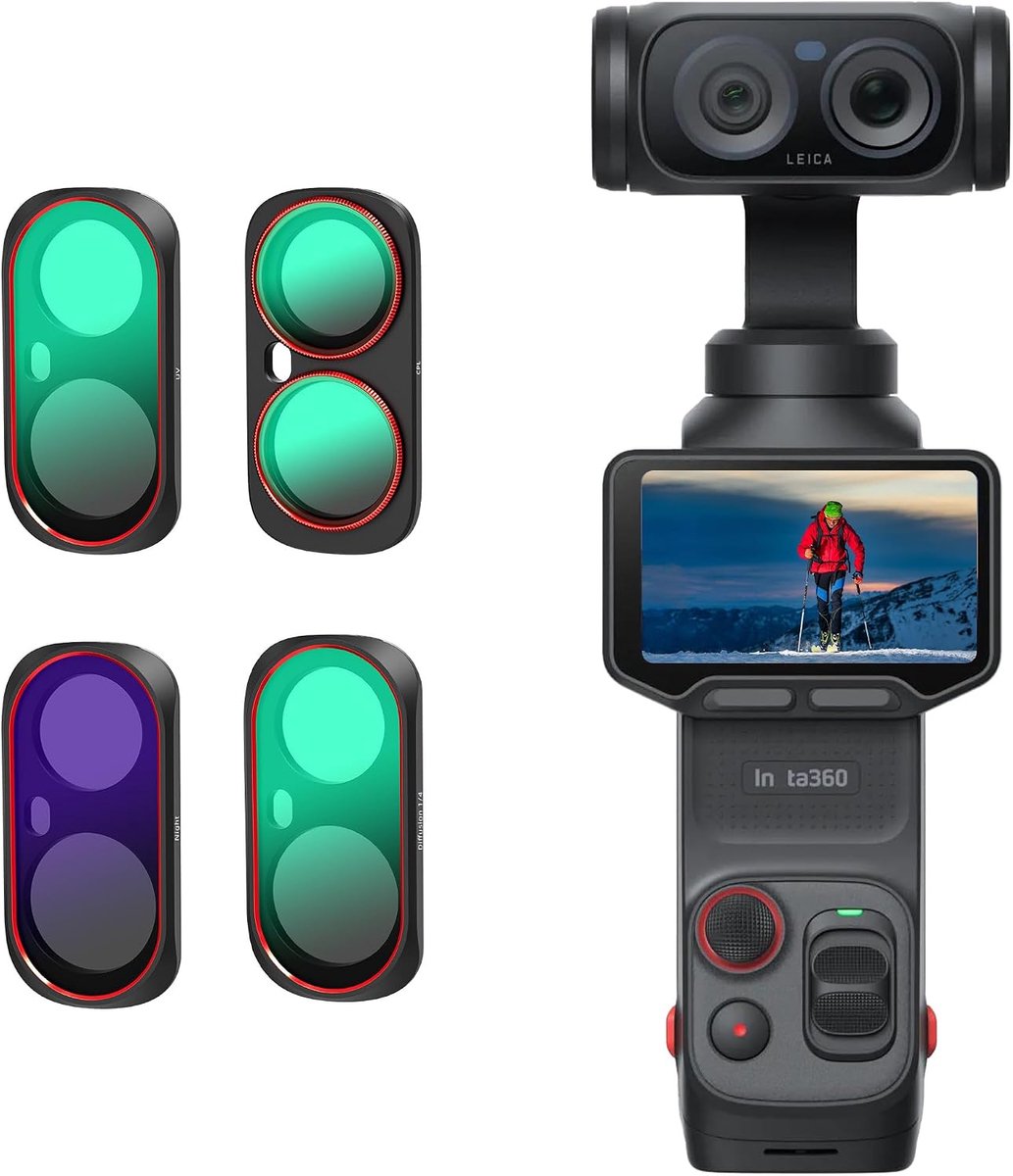 Nachtfilterset voor Luna Ultra - 1/4 - magnetisch - ideaal voor landschapsfotografie - ShopVlot