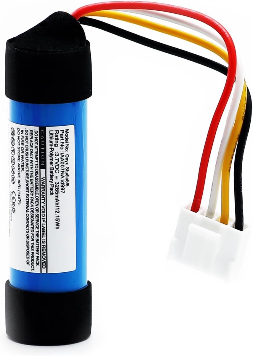 Battery Compatible with [Harman/Kardon] HKOS6BLKSG, HKOS6GRYSG, Onyx Studio 5, Onyx Studio 6 replaces IAA007NA, for - ShopVlot