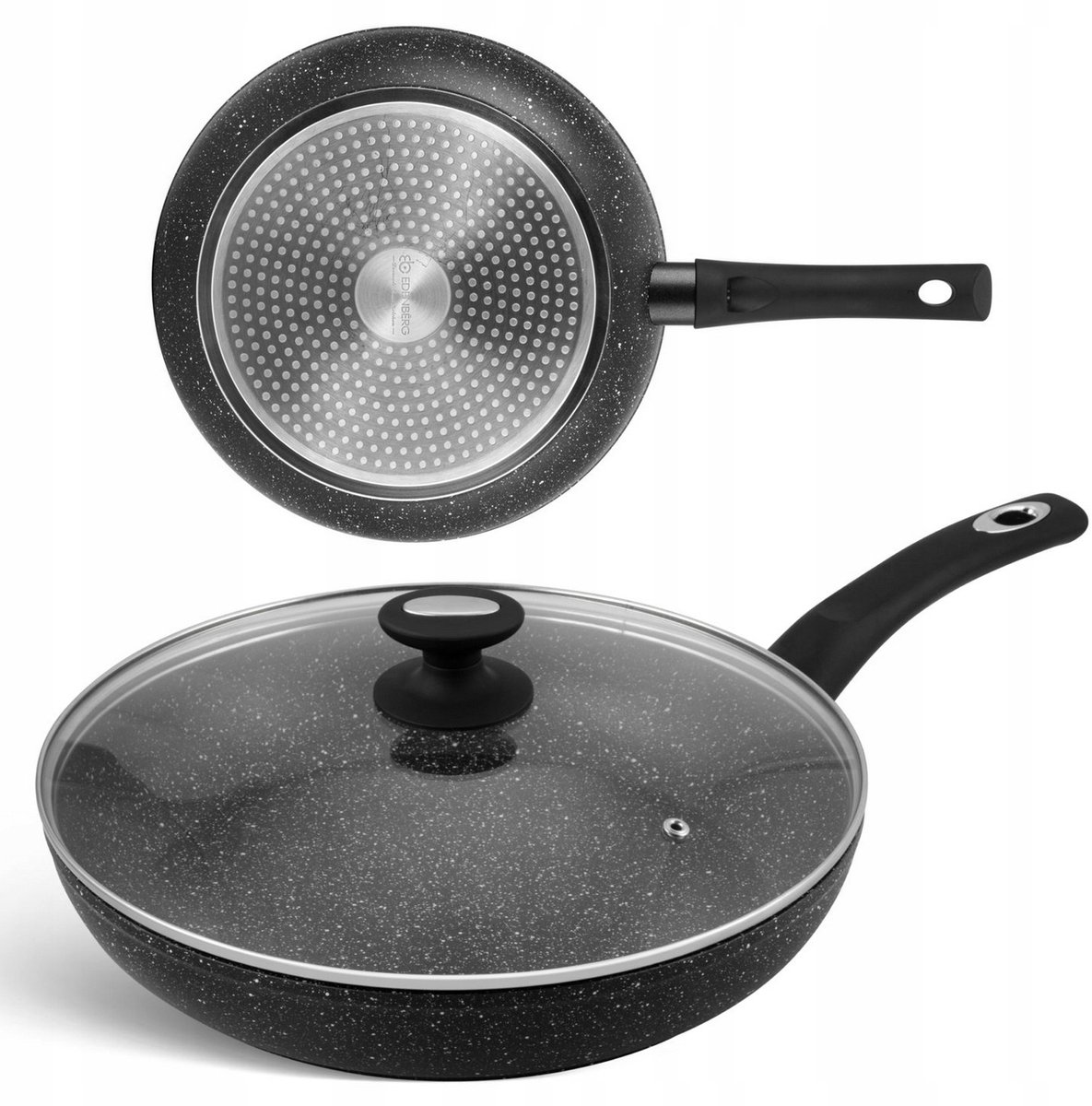 Merkloze Marmite Pan met Deksel - 28cm - Geschikt voor Inductie & Gas