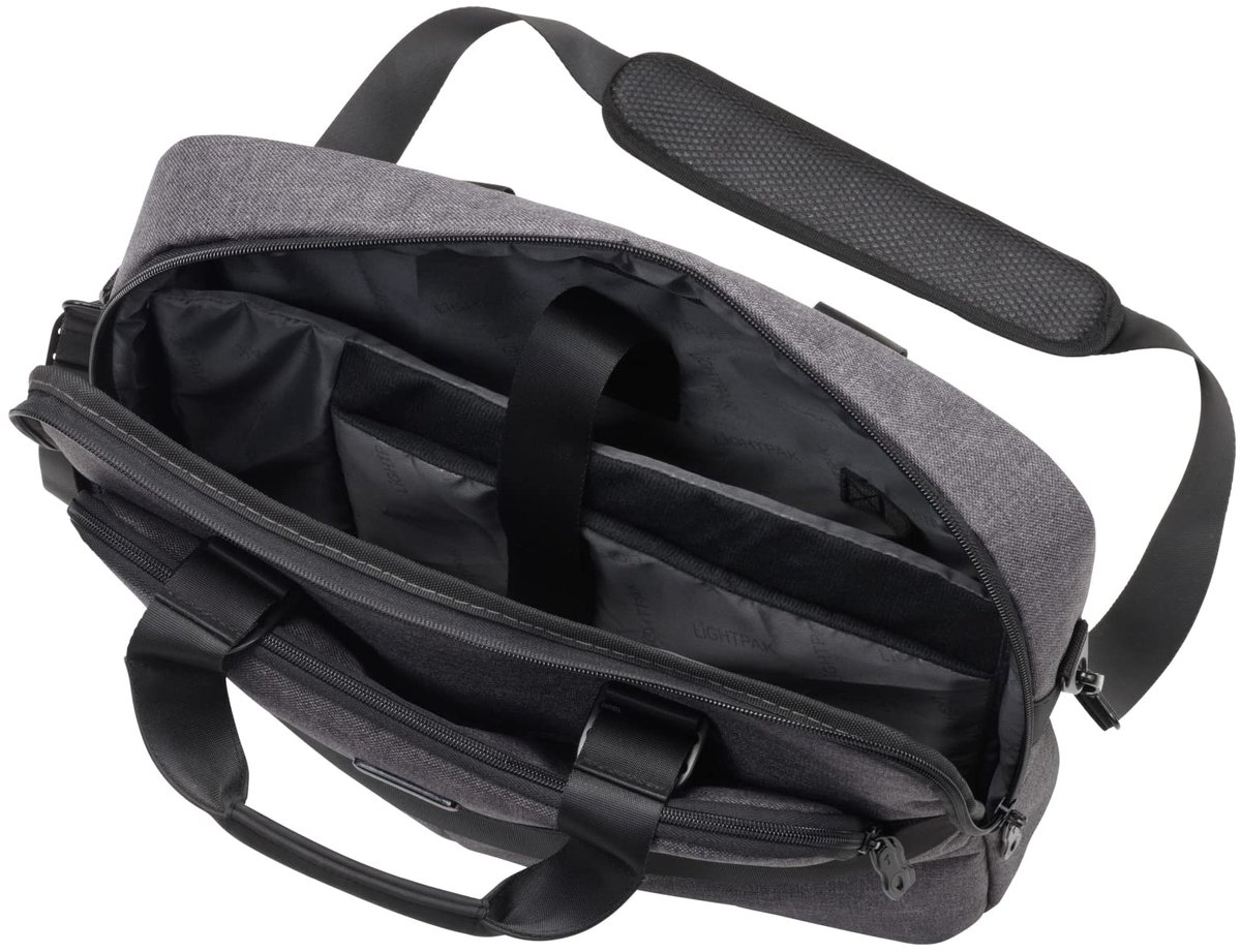 Fiets-laptoptas 17" - Klickfix rail - Polyester schoudertas - Eenvoudig te bevestigen - ShopVlot