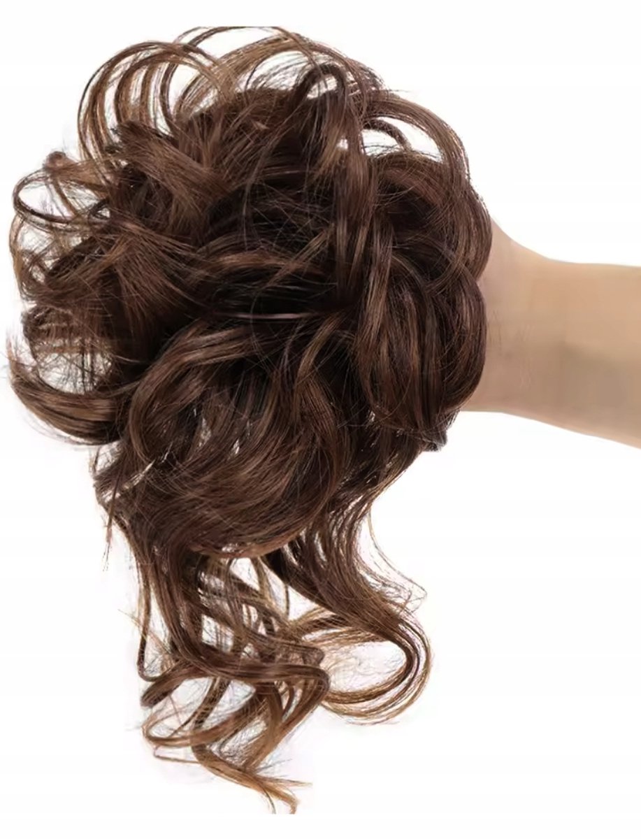 Messy Hair Bun Haarstuk Synthetisch Elastische Haarextensie voor Kapsels
